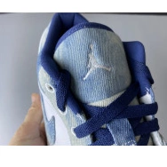 Washed CZ8455-100 Jordan Denim 1 Low Air 0604